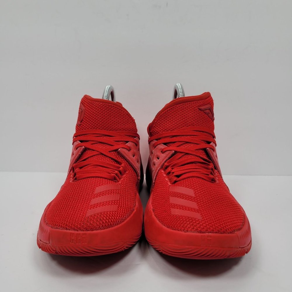 Adidas Dame 3 Damian Lillard 2016 Basketball Youth Red Shoes BW0481 US Size 4.5 - Picture 3 of 8